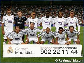 equipe de real madrid